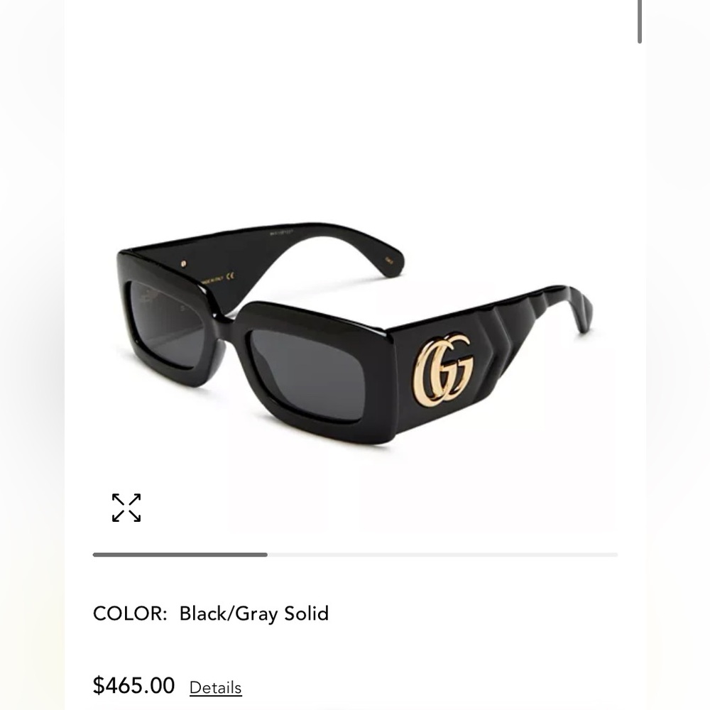 Gucci black sunglasses style GG0811s